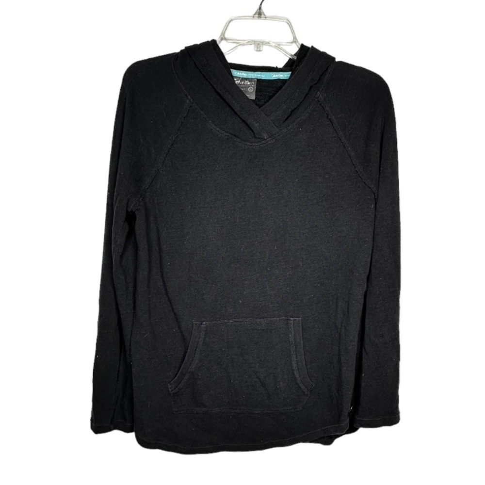 Calvin Klein Performance Dry Black Hoody Shirt